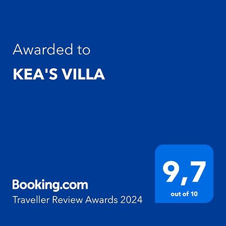 Kea'S Villa Otzias Bagian luar foto