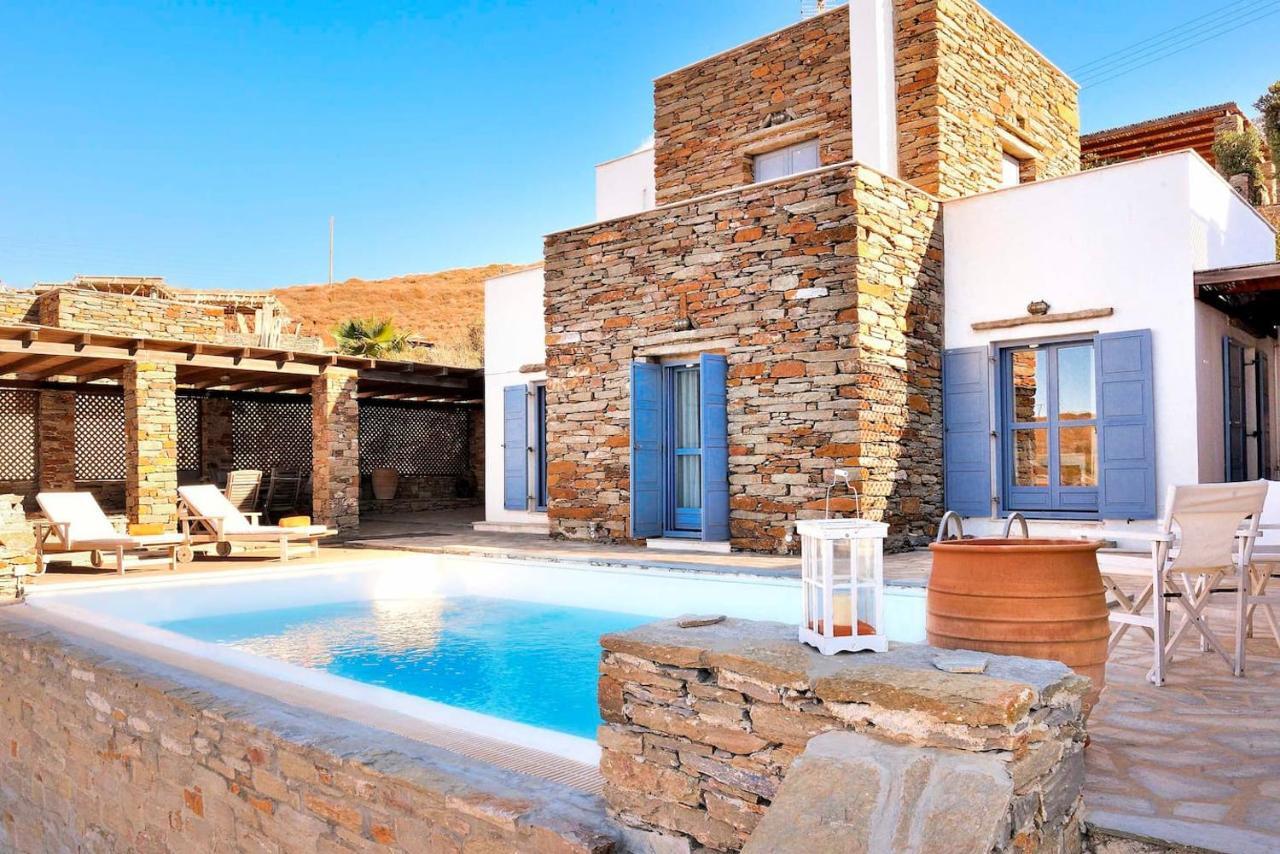 Kea'S Villa Otzias Bagian luar foto